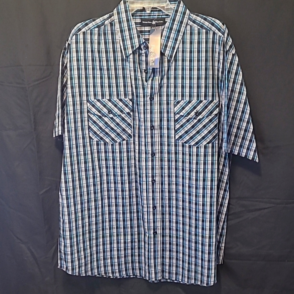 Mens XXL Beverly Hills Polo Club button shirt